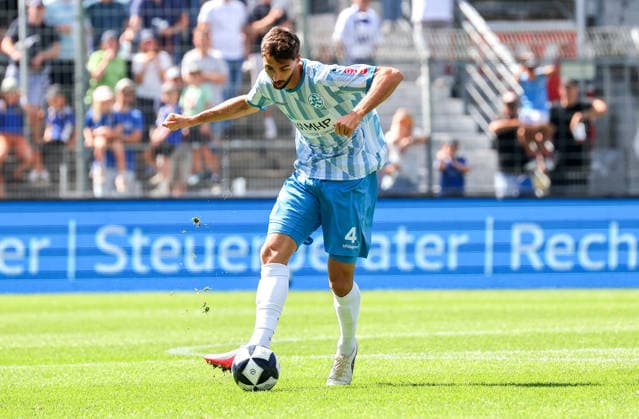 05.09.2026, Deutschland, Stuttgart, Fussball, Regionalliga Südwest, SV Stuttgarter Kickers vs. 1. FSV Mainz 05 II, Elvir Zukaj (Kickers)