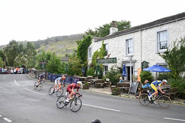 2026 Lloyds Tour of Britain Men Picture by Zac Williams SWpix.com - 05 09 2026 - Cycling - UCI ProSeries - 2026 Lloyds Tour of Britain Men - Stage 4: Helmsley to Leyburn (165.8km) - The breakaway Cycling Copyright: x xSWpix.comx(t axPhotographyxHubxLtd)xZacxWilliams SWpix.comx SWP-3030-22426