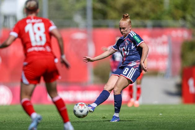 GER, Mainz, FSV Mainz 05 vs 1. FC Köln, Google Pixel Frauen Bundesliga, Fussball, DFB, Spielzeit 2026 2027, Bruchwegstadion, 3. Spieltag im Bild: Laura Vogt (FC Köln Frauen 8) DFB DFL REGULATIONS PROHIBIT ANY USE OF PHOTOGRAPHS AS IMAGE SEQUENCES AND OR QUASI-VIDEO, 05.09.2026 *** GER, Mainz, FSV Mainz 05 vs. 1. FC Köln, Google Pixel Women s Bundesliga, Soccer, DFB, 2026–2027 Season, Bruchwegstadion, Matchday 3 in pictures: Laura Vogt, FC Köln Women. 8. DFB and DFL regulations prohibit any use of photographs as image sequences and or quasi-video. September 5, 2026 Copyright: HMBxMedia HendrikxHamelau
