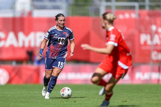 GER, Mainz, FSV Mainz 05 vs 1. FC Köln, Google Pixel Frauen Bundesliga, Fussball, DFB, Spielzeit 2026 2027, Bruchwegstadion, 3. Spieltag im Bild: Amelie Bohnen (FC Köln Frauen 15) DFB DFL REGULATIONS PROHIBIT ANY USE OF PHOTOGRAPHS AS IMAGE SEQUENCES AND OR QUASI-VIDEO, 05.09.2026 *** GER, Mainz, FSV Mainz 05 vs. 1. FC Köln, Google Pixel Women s Bundesliga, Soccer, DFB, 2026–2027 Season, Bruchwegstadion, Matchday 3 in pictures: Amelie Bohnen, FC Köln Women 15. DFB and DFL regulations prohibit any use of photographs as image sequences and or quasi-video. May 9, 2026 Copyright: HMBxMedia HendrikxHamelau