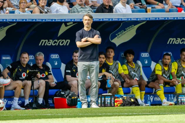 Niko Kovac (BVB Dortmund, Trainer) , Deutschland, Fussball, 1. Bundesliga, 2.Spieltag, 2026 2027, TSG Hoffenheim vs. Borussia Dortmund, 05.09.2026, Sinsheim SNP Arena Deutschland *** Niko Kovac, BVB Dortmund, Coach, Germany, Soccer, Bundesliga 1, Matchday 2, 2026–2027, TSG Hoffenheim vs. Borussia Dortmund, September 5, 2026, Sinsheim SNP Arena, Germany Copyright: xGrantxHubbsx