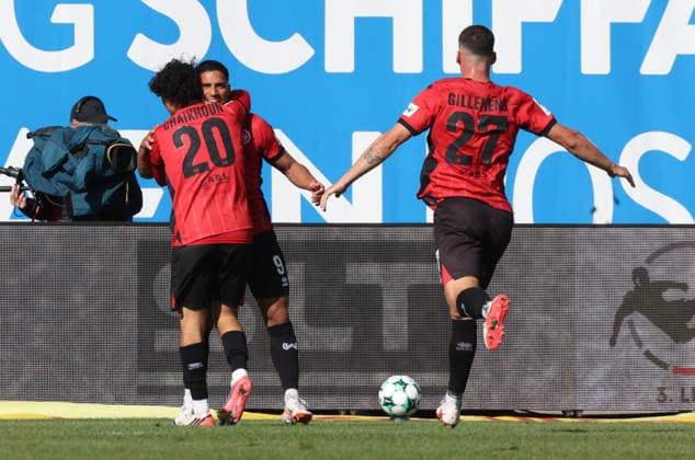 FC Hansa Rostock- Wehen Wiesbaden Rostock, 05.09.2026, Fußball 3.Liga FC Hansa Rostock- Wehen Wiesbaden 1-1 Simon Fabio Stehle Wehen Wiesbaden Rostock Ostseestadion Mecklenburg-Vorpommern Deutschland