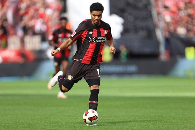 Malik Tillmann (Bayer 04 Leverkusen) in Aktion, am Ball, Einzelaktion waehrend des Spiels der 1. Bundesliga zwischen Bayer 04 Leverkusen und 1. FC Union Berlin, BayArena am 05. September 2026 in Leverkusen, Deutschland. (Foto von Oliver Kaelke DeFodi Images) +++ Malik Tillmann (Bayer 04 Leverkusen) controls the ball during the Bundesliga match between Bayer 04 Leverkusen and 1. FC Union Berlin at BayArena on September 5, 2026 in Leverkusen, Germany. (Photo by Oliver Kaelke DeFodi Images) DFB DFL REGULATIONS PROHIBIT ANY USE OF PHOTOGRAPHS AS IMAGE SEQUENCES AND OR QUASI-VIDEO. (Photo by Oliver Kaelke DeFodi Images) - *** Malik Tillmann of Bayer 04 Leverkusen in action, on the ball, making a solo play during the Bundesliga match between Bayer 04 Leverkusen and 1. FC Union Berlin, BayArena on September 5, 2026, in Leverkusen, Germany Photo by Oliver Kaelke DeFodi Images Malik Tillmann of Bayer 04 Leverkusen controls the ball during the Bundesliga match between Bayer 04 Leverkusen and 1 FC Union Berlin at BayArena on September 5, 2026 in Leverkusen, Germany. Photo by Oliver Kaelke, DeFodi Images. DFB and DFL regulations prohibit any use of photographs as image sequences and or quasi-video. Photo by Oliver Kaelke, DeFodi Images.