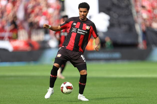 Malik Tillmann (Bayer 04 Leverkusen) in Aktion, am Ball, Einzelaktion waehrend des Spiels der 1. Bundesliga zwischen Bayer 04 Leverkusen und 1. FC Union Berlin, BayArena am 05. September 2026 in Leverkusen, Deutschland. (Foto von Oliver Kaelke DeFodi Images) +++ Malik Tillmann (Bayer 04 Leverkusen) controls the ball during the Bundesliga match between Bayer 04 Leverkusen and 1. FC Union Berlin at BayArena on September 5, 2026 in Leverkusen, Germany. (Photo by Oliver Kaelke DeFodi Images) DFB DFL REGULATIONS PROHIBIT ANY USE OF PHOTOGRAPHS AS IMAGE SEQUENCES AND OR QUASI-VIDEO. (Photo by Oliver Kaelke DeFodi Images) - *** Malik Tillmann of Bayer 04 Leverkusen in action, on the ball, making a solo play during the Bundesliga match between Bayer 04 Leverkusen and 1. FC Union Berlin, BayArena on September 5, 2026, in Leverkusen, Germany Photo by Oliver Kaelke DeFodi Images Malik Tillmann of Bayer 04 Leverkusen controls the ball during the Bundesliga match between Bayer 04 Leverkusen and 1 FC Union Berlin at BayArena on September 5, 2026 in Leverkusen, Germany. Photo by Oliver Kaelke, DeFodi Images. DFB and DFL regulations prohibit any use of photographs as image sequences and or quasi-video. Photo by Oliver Kaelke, DeFodi Images.