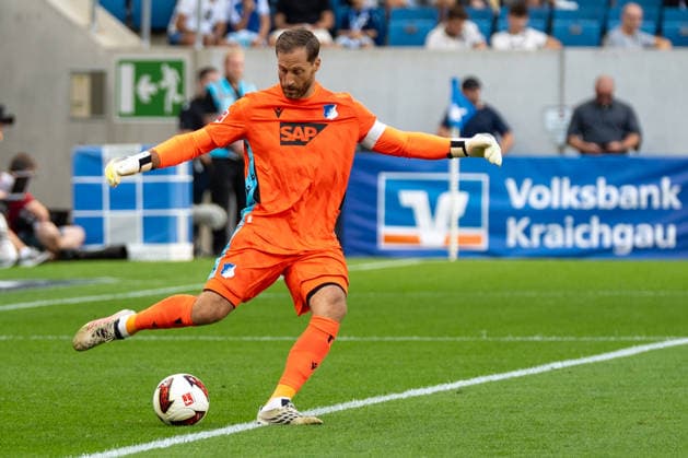 1. Bundesliga: TSG Hoffenheim vs Borussia Dortmund, 05.09.2026 Abschlag von Oliver Baumann (TSG Hoffenheim, 1) 1. Bundesliga: TSG Hoffenheim vs Borussia Dortmund, SNP Arena, 05.09.2026 DFB DFL REGULATIONS PROHIBIT ANY USE OF PHOTOGRAPHS AS IMAGE SEQUENCES AND OR QUASI-VIDEO. *** 1 Bundesliga: TSG Hoffenheim vs. Borussia Dortmund, September 5, 2026; Kickoff by Oliver Baumann (TSG Hoffenheim); 1-1 Bundesliga: TSG Hoffenheim vs. Borussia Dortmund, SNP Arena, September 5, 2026 DFB and DFL regulations prohibit any use of photographs as image sequences and or quasi-video. Copyright: xBEAUTIFULxSPORTS Hillx