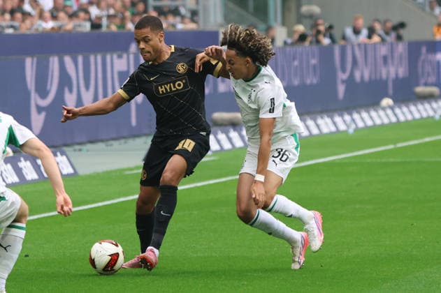 05.09.2026, Fussball, Herren, 1. Bundesliga, Saison 2026 2027, Borussia Mönchengladbach - SV 07 Elversberg, Jan Gyamerah (SV 07 Elversberg), Wael Mohya (Borussia Mönchengladbach) Mönchengladbach Ista-Borussia-Park Nordrhein-Westfalen Deutschland (DEU) *** September 5, 2026, Soccer, Men s, 1. Bundesliga, 2026–2027 season, Borussia Mönchengladbach vs. SV 07 Elversberg, Jan Gyamerah (SV 07 Elversberg), Wael Mohya (Borussia Mönchengladbach), Mönchengladbach, Ista, Borussia Park, North Rhine-Westphalia, Germany, DEU Copyright: xSebastianxBachx