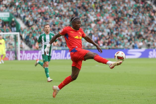 05.09.2026, xtgx, Fussball, 1. Bundesliga, SV Werder Bremen - RB Leipzig, v.l. Johan Bakayoko (Leipzig) (DFL DFB REGULATIONS PROHIBIT ANY USE OF PHOTOGRAPHS as IMAGE SEQUENCES and or QUASI-VIDEO) Bremen *** September 5, 2026, xtgx, Soccer, Bundesliga 1, SV Werder Bremen vs. RB Leipzig, from left: Johan Bakayoko (Leipzig) DFL DFB REGULATIONS PROHIBIT ANY USE OF PHOTOGRAPHS AS IMAGE SEQUENCES AND OR QUASI-VIDEO Bremen
