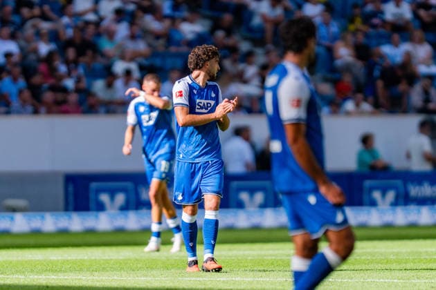 1. Bundesliga, 2. Spieltag, TSG 1899 Hoffenheim vs. Borussia Dortmund am 05.09.2026 Tor zum 1:0 durch Leon Avdullahu WICHTIGER HINWEIS: Gemäß den Vorgaben der DFL und des DFB ist es untersagt, in dem Stadion und oder vom Spiel angefertigte Fotoaufnahmen in Form von Sequenzbildern und oder videoähnlichen Fotostrecken zu verwerten bzw. verwerten zu lassen. *** Bundesliga 1, Matchday 2, TSG 1899 Hoffenheim vs. Borussia Dortmund on September 5, 2026. Goal for the 1-0 lead by Leon Avdullahu. IMPORTANT NOTICE: In accordance with the guidelines of the DFL and the DFB, it is prohibited to use or allow the use of photographs taken in the stadium and or of the game in the form of sequential images and or video-like photo sequences Copyright: xBahhoxKarax
