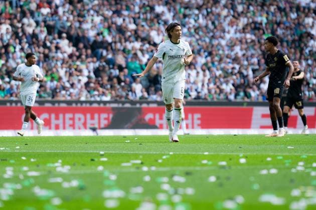 Ko Itakura of Borussia Monchengladbach in action during the Bundesliga match between Borussia Monchengladbach and SV Elversberg at ista-Borussia-Park on September 5, 2026 in Monchengladbach, Germany. Ko Itakura of Borussia Monchengladbach in action during the Bundesliga match between Borussia Monchengladbach and SV Elversberg at ista-Borussia-Park on September 5, 2026 in Monchengladbach, Germany. Monchengladbach ista-Borussia-Park North Rhine-Westphalia Germany Copyright: xTaiseixIwamotox