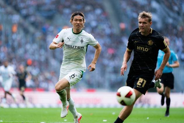 Ko Itakura of Borussia Monchengladbach in action during the Bundesliga match between Borussia Monchengladbach and SV Elversberg at ista-Borussia-Park on September 5, 2026 in Monchengladbach, Germany. Ko Itakura of Borussia Monchengladbach in action during the Bundesliga match between Borussia Monchengladbach and SV Elversberg at ista-Borussia-Park on September 5, 2026 in Monchengladbach, Germany. Monchengladbach ista-Borussia-Park North Rhine-Westphalia Germany Copyright: xTaiseixIwamotox