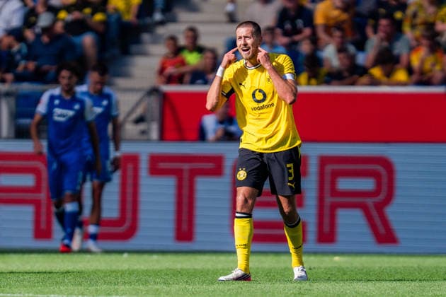 1. Bundesliga, 2. Spieltag, TSG 1899 Hoffenheim vs. Borussia Dortmund am 05.09.2026 Tor zum 1:0 durch Leon Avdullahu Waldemar Anton WICHTIGER HINWEIS: Gemäß den Vorgaben der DFL und des DFB ist es untersagt, in dem Stadion und oder vom Spiel angefertigte Fotoaufnahmen in Form von Sequenzbildern und oder videoähnlichen Fotostrecken zu verwerten bzw. verwerten zu lassen. *** Bundesliga 1, Matchday 2, TSG 1899 Hoffenheim vs. Borussia Dortmund on September 5, 2026. Goal to make it 1–0 by Leon Avdullahu Waldemar Anton. IMPORTANT NOTICE: In accordance with the guidelines of the DFL and the DFB, it is prohibited to use or authorize the use of photographs taken in the stadium and or during the game in the form of sequential images and or video-like photo series. Copyright: xBahhoxKarax