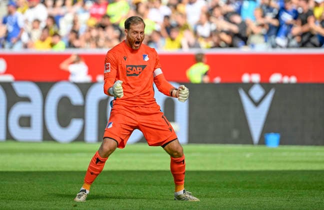TOR zum 1:0 Leon Avdullahu TSG 1899 Hoffenheim (07) (nicht im Bild) Torjubel Torwart Oliver Baumann TSG 1899 Hoffenheim (01) TSG 1899 Hoffenheim vs Borussia Dortmund BVB 05.09.2026 DFL REGULATIONS PROHIBIT ANY USE OF PHOTOGRAPHS AS IMAGE SEQUENCES AND OR QUASI-VIDEO TSG 1899 Hoffenheim vs Borussia Dortmund BVB *** GOAL: 1–0 Leon Avdullahu TSG 1899 Hoffenheim 07 (not shown) Goal celebration Goalkeeper Oliver Baumann TSG 1899 Hoffenheim 01 TSG 1899 Hoffenheim vs. Borussia Dortmund BVB 05 09 2026 DFL REGULATIONS PROHIBIT ANY USE OF PHOTOGRAPHS AS IMAGE SEQUENCES AND OR QUASI-VIDEO TSG 1899 Hoffenheim vs. Borussia Dortmund (BVB)