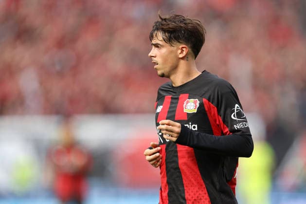 Afonso Moreira (Bayer 04 Leverkusen) schaut waehrend des Spiels der 1. Bundesliga zwischen Bayer 04 Leverkusen und 1. FC Union Berlin, BayArena am 05. September 2026 in Leverkusen, Deutschland. (Foto von Oliver Kaelke DeFodi Images) +++ Afonso Moreira (Bayer 04 Leverkusen) looks on during the Bundesliga match between Bayer 04 Leverkusen and 1. FC Union Berlin at BayArena on September 5, 2026 in Leverkusen, Germany. (Photo by Oliver Kaelke DeFodi Images) DFB DFL REGULATIONS PROHIBIT ANY USE OF PHOTOGRAPHS AS IMAGE SEQUENCES AND OR QUASI-VIDEO. (Photo by Oliver Kaelke DeFodi Images) - *** Afonso Moreira of Bayer 04 Leverkusen looks on during the Bundesliga match between Bayer 04 Leverkusen and 1. FC Union Berlin, BayArena on September 5, 2026, in Leverkusen, Germany. Photo by Oliver Kaelke, DeFodi Images. Afonso Moreira of Bayer 04 Leverkusen looks on during the Bundesliga match between Bayer 04 Leverkusen and 1 FC Union Berlin at BayArena on September 5, 2026 in Leverkusen, Germany. Photo by Oliver Kaelke, DeFodi Images. DFB and DFL regulations prohibit any use of photographs as image sequences and or quasi-video. Photo by Oliver Kaelke, DeFodi Images.