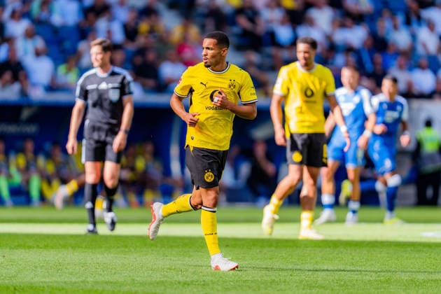 1. Bundesliga, 2. Spieltag, TSG 1899 Hoffenheim vs. Borussia Dortmund am 05.09.2026 Ethan Nwaneri WICHTIGER HINWEIS: Gemäß den Vorgaben der DFL und des DFB ist es untersagt, in dem Stadion und oder vom Spiel angefertigte Fotoaufnahmen in Form von Sequenzbildern und oder videoähnlichen Fotostrecken zu verwerten bzw. verwerten zu lassen. *** Bundesliga 1, Matchday 2, TSG 1899 Hoffenheim vs. Borussia Dortmund on September 5, 2026 Ethan Nwaneri IMPORTANT NOTICE: In accordance with DFL and DFB regulations, it is prohibited to use or allow the use of photographs taken in the stadium and or during the game in the form of sequential images and or video-like photo series Copyright: xBahhoxKarax