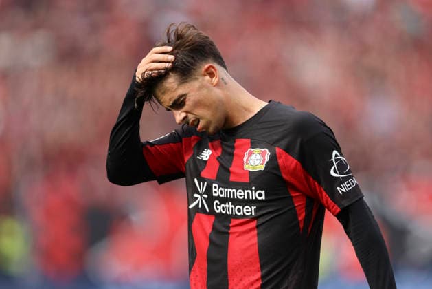 Afonso Moreira (Bayer 04 Leverkusen) gestikuliert, Gestik waehrend des Spiels der 1. Bundesliga zwischen Bayer 04 Leverkusen und 1. FC Union Berlin, BayArena am 05. September 2026 in Leverkusen, Deutschland. (Foto von Oliver Kaelke DeFodi Images) +++ Afonso Moreira (Bayer 04 Leverkusen) gestures during the Bundesliga match between Bayer 04 Leverkusen and 1. FC Union Berlin at BayArena on September 5, 2026 in Leverkusen, Germany. (Photo by Oliver Kaelke DeFodi Images) DFB DFL REGULATIONS PROHIBIT ANY USE OF PHOTOGRAPHS AS IMAGE SEQUENCES AND OR QUASI-VIDEO. (Photo by Oliver Kaelke DeFodi Images) - *** Afonso Moreira of Bayer 04 Leverkusen gesturing during the Bundesliga match between Bayer 04 Leverkusen and 1. FC Union Berlin, BayArena on September 5, 2026, in Leverkusen, Germany. Photo by Oliver Kaelke, DeFodi Images. Afonso Moreira of Bayer 04 Leverkusen gestures during the Bundesliga match between Bayer 04 Leverkusen and 1. FC Union Berlin at BayArena on September 5, 2026 in Leverkusen, Germany. Photo by Oliver Kaelke, DeFodi Images. DFB and DFL regulations prohibit any use of photographs as image sequences and or quasi-video. Photo by Oliver Kaelke, DeFodi Images.