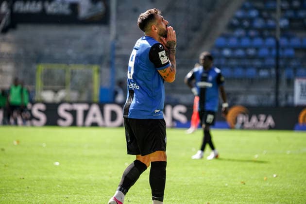 Deutschland: Fussball Saison 2026 2027 , 3. Liga , 4. Spieltag , SV Waldhof Mannheim 07 vs. SC Verl - Carl-Benz-Stadion (Mannheim) : Goncalo Gregorio Goncalo Gregorio (SV Waldhof Mannheim, 9) Geste, Gestik, Emotion Mannheim Carl-Benz-Stadion Deutschland Germany Copyright: xBennetxLongx