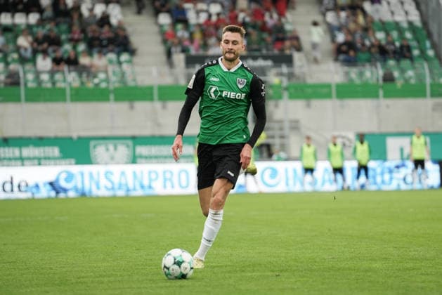 Deutschland: 3. Liga 2026 2027 4. Spieltag, SC Preußen Münster vs TSV Havelse, Samstag, 05.09.2026 LVM-Preußenstadion (Münster, Nordrhein-Westfalen, Deutschland) Felix Higl (SC Preußen Münster, 33) Copyright: xMerlexKölkingx