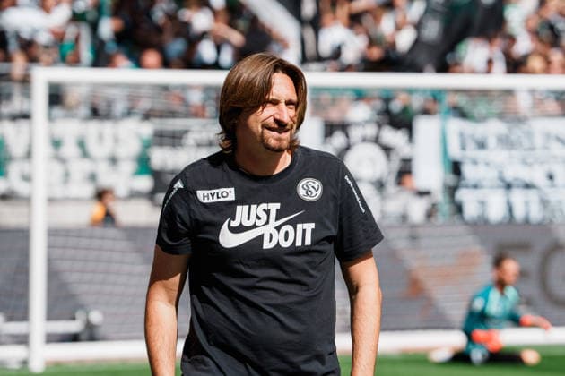 Deutschland: Fußball 1. Bundesliga Männer 2026 - 2027, 2. Spieltag - VfL Borussia Mönchengladbach vs SV Elversberg (ista Borussia Park): Vor dem Spiel nach Sky - Interview Vincent Wagner (Trainer SV Elversberg) *** Germany Soccer 1st Bundesliga Men 2026–2027, Matchday 2: VfL Borussia Mönchengladbach vs. SV Elversberg at Borussia Park. Pre-game interview with Vincent Wagner, coach of SV Elversberg, on Sky. Copyright: xThiemoxRudolphx