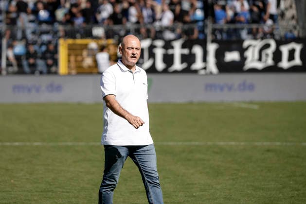 05.09.2026, xhettx, Fussball 3.Liga, SV Waldhof Mannheim - SC Verl v.l. Rui Mota (SV Waldhof Mannheim, Trainer)