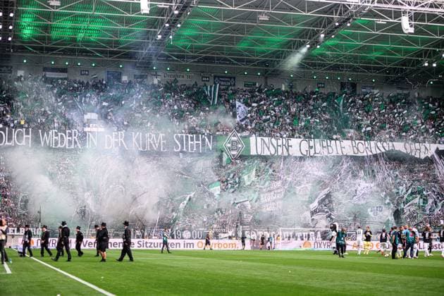 MOENCHENGLADBACH, GERMANY - 5 SEPTEMBER, 2026: - The 1.Bundesliga match Borussia Moenchengladbach vs. SV Elversberg at Borussia-Park.  Copyright: xVitaliixKliuievx