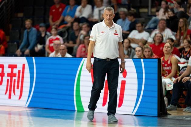 Peter Volgyi (Ungarn, Trainer), GER, Nigeria vs. Ungarn, Basketball, FIBA Women s World Cup 2026, Gruppenphase, Spieltag 2, 05.09.2026 GER, Nigeria vs. Ungarn, Basketball, FIBA Women s World Cup 2026, Gruppenphase, Spieltag 2, 05.09.2026 Berlin Copyright: xEibner-Pressefoto MaxxVincenx EP_MVN