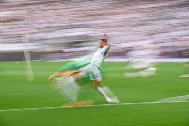 MOENCHENGLADBACH, GERMANY - 5 SEPTEMBER, 2026: Franck Honorat - The 1.Bundesliga match Borussia Moenchengladbach vs. SV Elversberg at Borussia-Park.  Copyright: xVitaliixKliuievx