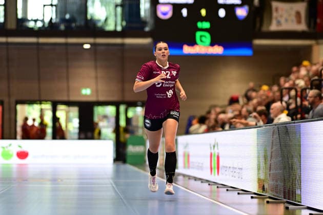 Handball I Frauen I Saison 2026-2027 I Bundesliga I 2. Spieltag I Buxtehuder SV - HC Leipzig I 05.09.2026 Lilly Glimm (22, HC Leipzig) Buxtehude Halle Nord (Neu) Niedersachsen Deutschland Copyright: xLobeca FelixxWeißbergx