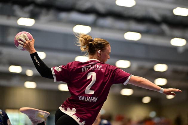 Handball I Frauen I Saison 2026-2027 I Bundesliga I 2. Spieltag I Buxtehuder SV - HC Leipzig I 05.09.2026 Pauline Uhlmann (2, HC Leipzig) Buxtehude Halle Nord (Neu) Niedersachsen Deutschland Copyright: xLobeca FelixxWeißbergx
