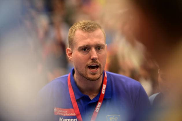 Handball I Frauen I Saison 2026-2027 I Bundesliga I 2. Spieltag I Buxtehuder SV - HC Leipzig I 05.09.2026 Jonas Schlender (Buxtehuder Sportverein) Buxtehude Halle Nord (Neu) Niedersachsen Deutschland Copyright: xLobeca FelixxWeißbergx