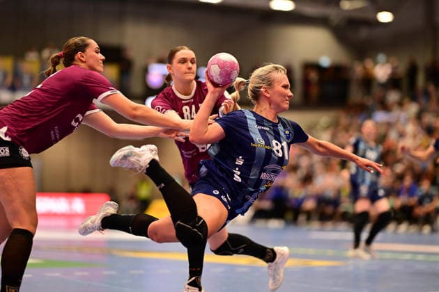 Handball I Frauen I Saison 2026-2027 I Bundesliga I 2. Spieltag I Buxtehuder SV - HC Leipzig I 05.09.2026 Ruslana Litvinov (81, Buxtehuder Sportverein) wirft Buxtehude Halle Nord (Neu) Niedersachsen Deutschland Copyright: xLobeca FelixxWeißbergx