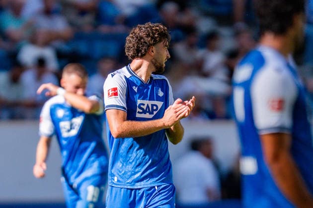 1. Bundesliga, 2. Spieltag, TSG 1899 Hoffenheim vs. Borussia Dortmund am 05.09.2026 Tor zum 1:0 durch Leon Avdullahu WICHTIGER HINWEIS: Gemäß den Vorgaben der DFL und des DFB ist es untersagt, in dem Stadion und oder vom Spiel angefertigte Fotoaufnahmen in Form von Sequenzbildern und oder videoähnlichen Fotostrecken zu verwerten bzw. verwerten zu lassen. *** Bundesliga 1, Matchday 2, TSG 1899 Hoffenheim vs. Borussia Dortmund on September 5, 2026. Goal to make it 1–0 by Leon Avdullahu. IMPORTANT NOTICE: In accordance with DFL and DFB regulations, it is prohibited to use or allow the use of photographs taken in the stadium and or during the game in the form of sequential images and or video-like photo series Copyright: xBahhoxKarax