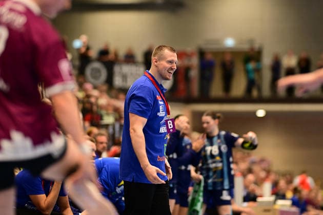 Handball I Frauen I Saison 2026-2027 I Bundesliga I 2. Spieltag I Buxtehuder SV - HC Leipzig I 05.09.2026 Jonas Schlender (Buxtehuder Sportverein) Buxtehude Halle Nord (Neu) Niedersachsen Deutschland Copyright: xLobeca FelixxWeißbergx