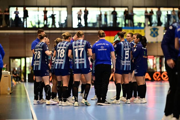 Handball I Frauen I Saison 2026-2027 I Bundesliga I 2. Spieltag I Buxtehuder SV - HC Leipzig I 05.09.2026 Buxtehuder Sportverein Frauen zusammen Buxtehude Halle Nord (Neu) Niedersachsen Deutschland Copyright: xLobeca FelixxWeißbergx