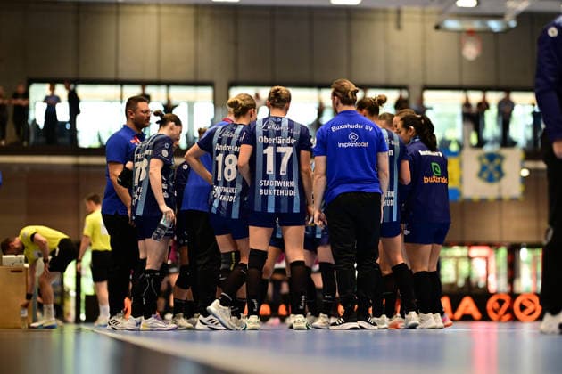 Handball I Frauen I Saison 2026-2027 I Bundesliga I 2. Spieltag I Buxtehuder SV - HC Leipzig I 05.09.2026 Buxtehuder Sportverein Frauen zusammen Buxtehude Halle Nord (Neu) Niedersachsen Deutschland Copyright: xLobeca FelixxWeißbergx
