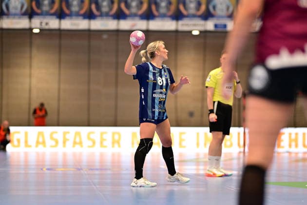 Handball I Frauen I Saison 2026-2027 I Bundesliga I 2. Spieltag I Buxtehuder SV - HC Leipzig I 05.09.2026 Ruslana Litvinov (81, Buxtehuder Sportverein) Buxtehude Halle Nord (Neu) Niedersachsen Deutschland Copyright: xLobeca FelixxWeißbergx
