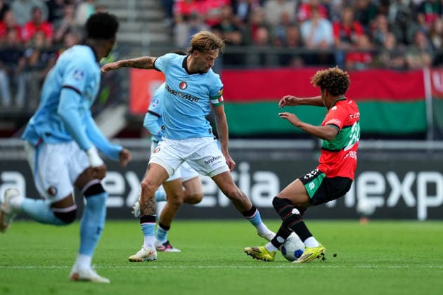 Eredivisie: NEC Nijmegen v Feyenoord Rotterdam Nijmegen - Luciano Valente of Feyenoord Rotterdam during the fifth competition round of the 2026 2027 Eredivisie season. The match is set between NEC Nijmegen and Feyenoord Rotterdam at Goffertstadion on 5 September 2026 in Nijmegen, Netherlands. Copyright: xYannickxVerhoevenx