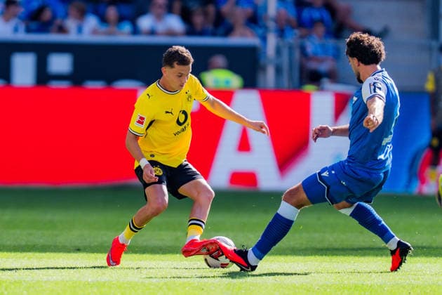 1. Bundesliga, 2. Spieltag, TSG 1899 Hoffenheim vs. Borussia Dortmund am 05.09.2026 Konstantinos Karetsas WICHTIGER HINWEIS: Gemäß den Vorgaben der DFL und des DFB ist es untersagt, in dem Stadion und oder vom Spiel angefertigte Fotoaufnahmen in Form von Sequenzbildern und oder videoähnlichen Fotostrecken zu verwerten bzw. verwerten zu lassen. *** Bundesliga 1, Matchday 2, TSG 1899 Hoffenheim vs. Borussia Dortmund on September 5, 2026, Konstantinos Karetsas IMPORTANT NOTICE: In accordance with DFL and DFB regulations, it is prohibited to use or allow the use of photographs taken in the stadium and or during the game in the form of sequential images and or video-like photo series. Copyright: xBahhoxKarax