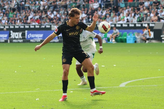 05.09.2026, Fussball, Herren, 1. Bundesliga, Saison 2026 2027, Borussia Mönchengladbach - SV 07 Elversberg, Maurice Krattenmacher (SV 07 Elversberg) Mönchengladbach Ista-Borussia-Park Nordrhein-Westfalen Deutschland (DEU) *** September 5, 2026, Soccer, Men s, Bundesliga 1, 2026–2027 Season, Borussia Mönchengladbach vs. SV 07 Elversberg, Maurice Krattenmacher, SV 07 Elversberg vs. Mönchengladbach, Borussia Park, North Rhine-Westphalia, Germany, DEU Copyright: xSebastianxBachx