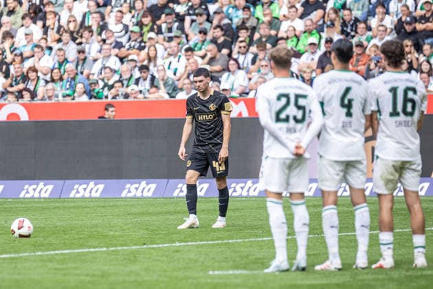 Fussball Bundesliga, Borussia Mönchengladbach vs. SV Elversberg, 05.09.2026 Felix Keidel (SV Elversberg 43) macht das 3:3 per Freistoß -- Fussball Bundesliga, Borussia Mönchengladbach vs. SV Elversberg, 05.09.2026, ista Borussia Park, Mönchengladbach -- DFL REGULATIONS PROHIBIT ANY USE OF PHOTOGRAPHS AS IMAGE SEQUENCES AND OR Q‹UASI-VIDEO. *** German Bundesliga, Borussia Mönchengladbach vs. SV Elversberg, September 5, 2026: Felix Keidel (SV Elversberg) scores the 3-3 equalizer on a free kick. German Bundesliga, Borussia Mönchengladbach vs. SV Elversberg, September 5, 2026, ista Borussia Park, Mönchengladbach DFL REGULATIONS PROHIBIT ANY USE OF PHOTOGRAPHS AS IMAGE SEQUENCES AND OR QUASI-VIDEO Copyright: xBEAUTIFULxSPORTS Derixx