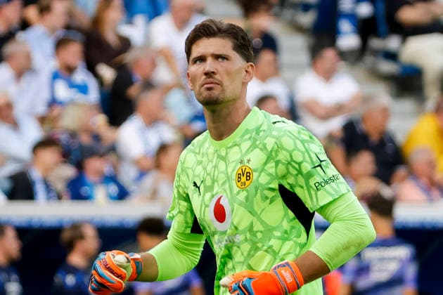 Gregor Kobel (BVB Dortmund, 01) , Deutschland, Fussball, 1. Bundesliga, 2.Spieltag, 2026 2027, TSG Hoffenheim vs. Borussia Dortmund, 05.09.2026, Sinsheim SNP Arena Deutschland *** Gregor Kobel, BVB Dortmund, 01, Germany, Soccer, Bundesliga 1, Matchday 2, 2026–2027, TSG Hoffenheim vs. Borussia Dortmund, September 5, 2026, Sinsheim SNP Arena, Germany Copyright: xGrantxHubbsx