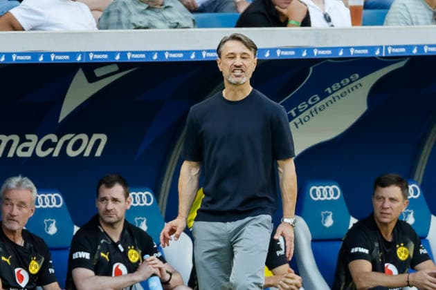 Niko Kovac (BVB Dortmund, Trainer) , Deutschland, Fussball, 1. Bundesliga, 2.Spieltag, 2026 2027, TSG Hoffenheim vs. Borussia Dortmund, 05.09.2026, Sinsheim SNP Arena Deutschland *** Niko Kovac, BVB Dortmund, Coach, Germany, Soccer, Bundesliga 1, Matchday 2, 2026–2027, TSG Hoffenheim vs. Borussia Dortmund, September 5, 2026, Sinsheim SNP Arena, Germany Copyright: xGrantxHubbsx