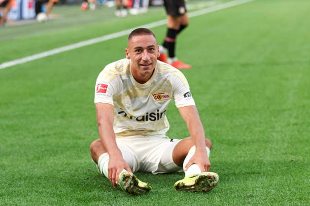 Marin Ljubicic (1.FC Union Berlin) schaut waehrend des Spiels der 1. Bundesliga zwischen Bayer 04 Leverkusen und 1. FC Union Berlin, BayArena am 05. September 2026 in Leverkusen, Deutschland. (Foto von Oliver Kaelke DeFodi Images) +++ Marin Ljubicic (1.FC Union Berlin) looks on during the Bundesliga match between Bayer 04 Leverkusen and 1. FC Union Berlin at BayArena on September 5, 2026 in Leverkusen, Germany. (Photo by Oliver Kaelke DeFodi Images) DFB DFL REGULATIONS PROHIBIT ANY USE OF PHOTOGRAPHS AS IMAGE SEQUENCES AND OR QUASI-VIDEO. (Photo by Oliver Kaelke DeFodi Images) - *** Marin Ljubicic of 1. FC Union Berlin watches during the Bundesliga match between Bayer 04 Leverkusen and 1. FC Union Berlin, BayArena on September 5, 2026, in Leverkusen, Germany. Photo by Oliver Kaelke, DeFodi Images. Marin Ljubicic of 1 FC Union Berlin looks on during the Bundesliga match between Bayer 04 Leverkusen and 1 FC Union Berlin at BayArena on September 5, 2026 in Leverkusen, Germany. Photo by Oliver Kaelke, DeFodi Images. DFB and DFL regulations prohibit any use of photographs as image sequences and or quasi-video. Photo by Oliver Kaelke, DeFodi Images
