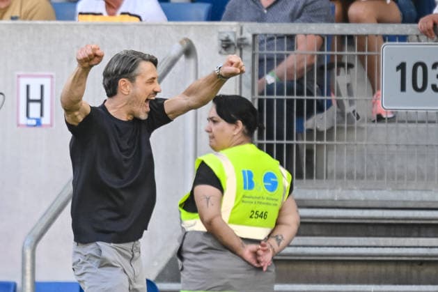 Trainer Niko Kovac (Borussia Dortmund) Jubelt nach dem Sieg waehrend des spiels der 1. Bundesliga zwischen TSG Hoffenheim und Borussia Dortmund, SNP Arena am 05. September 2026 in Sinsheim, Deutschland. (Foto von Harry Langer DeFodi Images) +++ Trainer Niko Kovac (Borussia Dortmund) Celebrates after the victory during the Bundesliga match between TSG Hoffenheim and Borussia Dortmund at SNP Arena on September 5, 2026 in Sinsheim, Germany. (Photo by Harry Langer DeFodi Images) DFB DFL REGULATIONS PROHIBIT ANY USE OF PHOTOGRAPHS AS IMAGE SEQUENCES AND OR QUASI-VIDEO. (Photo by Harry Langer DeFodi Images) DFB DFL REGULATIONS PROHIBIT ANY USE OF PHOTOGRAPHS AS IMAGE SEQUENCES AND OR QUASI-VIDEO. - *** Coach Niko Kovac of Borussia Dortmund celebrates after the victory during the Bundesliga 1 match between TSG Hoffenheim and Borussia Dortmund, SNP Arena on September 5, 2026, in Sinsheim, Germany. Photo by Harry Langer, DeFodi Images. Coach Niko Kovac of Borussia Dortmund celebrates after the victory during the Bundesliga match between TSG Hoffenheim and Borussia Dortmund at SNP Arena on September 5, 2026, in Sinsheim, Germany. Photo by Harry Langer, DeFodi Images. DFB and DFL regulations prohibit any use of photographs as image sequences and or quasi-video. Photo by Harry Langer, DeFodi Images. DFB and DFL regulations prohibit any use of photographs as imSEQUENCES AND OR QUASI-VIDEO