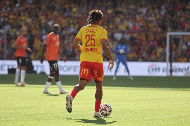 FOOTBALL : RC Lens vs Lorient - Ligue 1 - 05 09 2026 IsmaÃ«lo GANIOU (RC Lens) lors du match RC Lens vs Lorient, Ligue 1, stade Bollaert-Delelis, le 5 septembre 2026 - photo Laurent Sanson PsnewZ  Copyright: xLaurentxSANSONx xPsnewZx