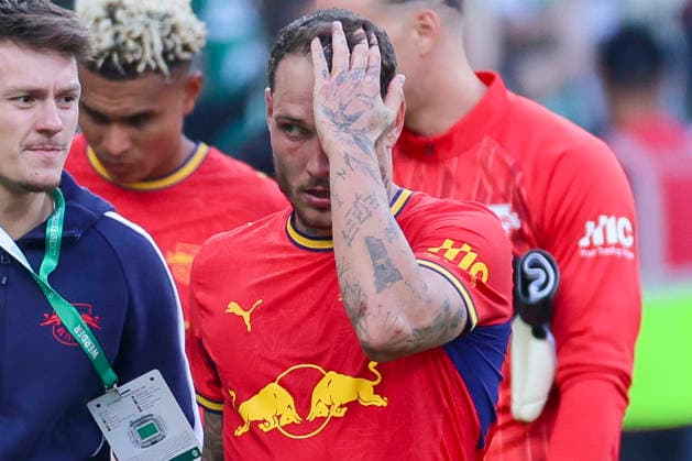 David Raum (RB Leipzig) schaut enttaeuscht waehrend des Spiels der 1. Bundesliga zwischen SV Werder Bremen und RB Leipzig, Weserstadion am 05. September 2026 in Bremen, Deutschland. (Foto von Marco Steinbrenner DeFodi Images) +++ David Raum (RB Leipzig) looks dejected during the Bundesliga match between SV Werder Bremen and RB Leipzig at Weserstadion on September 5, 2026 in Bremen, Germany. (Photo by Marco Steinbrenner DeFodi Images) DFB DFL REGULATIONS PROHIBIT ANY USE OF PHOTOGRAPHS AS IMAGE SEQUENCES AND OR QUASI-VIDEO. (Photo by Marco Steinbrenner DeFodi Images) - *** David Raum of RB Leipzig looks disappointed during the Bundesliga match between SV Werder Bremen and RB Leipzig at Weserstadion on September 5, 2026, in Bremen, Germany. Photo by Marco Steinbrenner, DeFodi Images. David Raum of RB Leipzig looks dejected during the Bundesliga match between SV Werder Bremen and RB Leipzig at Weserstadion on September 5, 2026 in Bremen, Germany. Photo by Marco Steinbrenner, DeFodi Images. DFB and DFL regulations prohibit any use of photographs as image sequences and or quasi-video. Photo by Marco Steinbrenner, DeFodi Images.