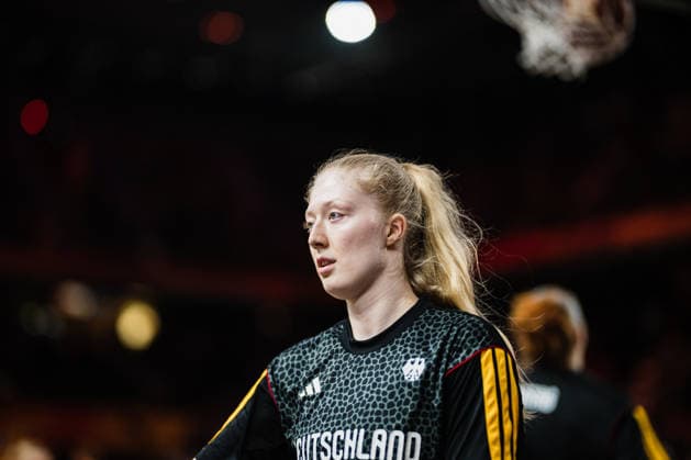 FIBA Women™s Basketball World Cup 2026: Deutschland vs. Japan, 05.09.2026 Frieda Buhner (Deutschland, 20); Basketball, FIBA Women™s Basketball World Cup 2026, Gruppenphase, Gruppe A, 2. Spieltag: Deutschland vs. Japan am 05.09.2026 in der Max-Schmeling-Halle, Berlin Copyright: xBEAUTIFULxSPORTS Tonhäuserx