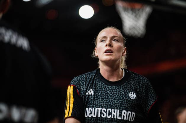 FIBA Women™s Basketball World Cup 2026: Deutschland vs. Japan, 05.09.2026 Marie Guelich (Deutschland, 21); Basketball, FIBA Women™s Basketball World Cup 2026, Gruppenphase, Gruppe A, 2. Spieltag: Deutschland vs. Japan am 05.09.2026 in der Max-Schmeling-Halle, Berlin Copyright: xBEAUTIFULxSPORTS Tonhäuserx