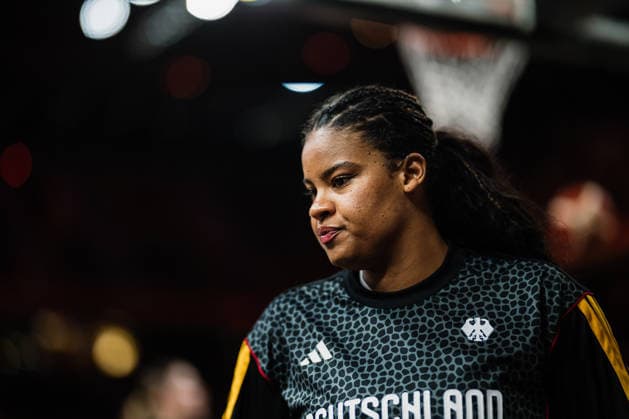 FIBA Women™s Basketball World Cup 2026: Deutschland vs. Japan, 05.09.2026 Nyara Sabally (Deutschland, 8); Basketball, FIBA Women™s Basketball World Cup 2026, Gruppenphase, Gruppe A, 2. Spieltag: Deutschland vs. Japan am 05.09.2026 in der Max-Schmeling-Halle, Berlin Copyright: xBEAUTIFULxSPORTS Tonhäuserx