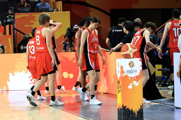 05.09.2026, GER, Basketball, Frauen , Basketball-WM, 2026, 1. Spieltag, Deutschland vs. Japan Japan-Spielerkreis Berlin Max-Schmeling-Halle Berlin Deutschland Copyright: xNordphotox xEnglerx