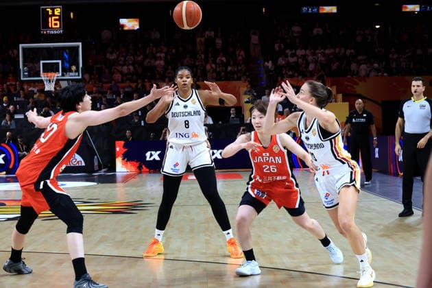 05.09.2026, GER, Basketball, Frauen , Basketball-WM, 2026, 1. Spieltag, Deutschland vs. Japan Nyara Sabally ( Deutschland 8 ) Berlin Max-Schmeling-Halle Berlin Deutschland Copyright: xNordphotox xEnglerx